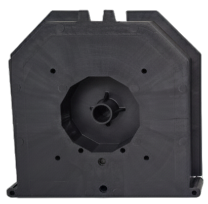 Image de Joue pour coffre avec tunnel de 170 mm (hauteur 173 mm), face avec encoche pour support dodécagone